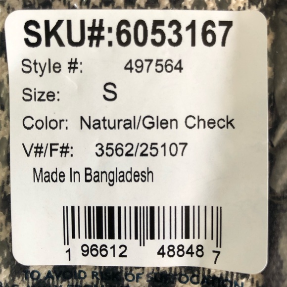 NWT Lands End Small Canvas Zipper Pouch/Wristlet - Picture 7 of 7